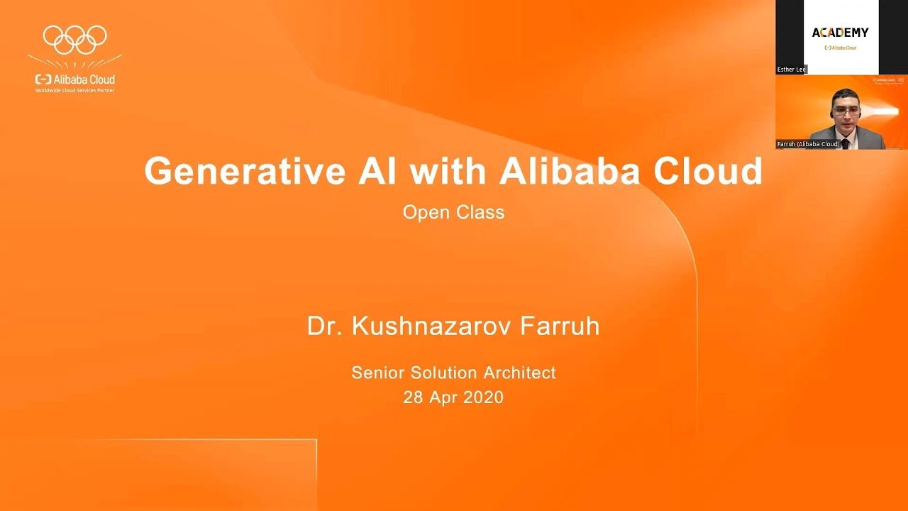 Generative AI with Alibaba Cloud